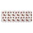 thumbnail image 1 of Red Christmas Car and Flower Pattern Kitchen Rug Mat,Kitchen Runner Rugs Non Skid Washable,Decorative Kitchen Floor Mats for Kitchen,Sink,Laundry,17"x47.2", 1 of 7