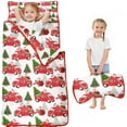 thumbnail image 1 of Red Christmas Car Pattern Toddler Nap Mats for Kids Preschool,50"x20" Sleeping Mat Bag or Kids,Toddler Sleeping Bag,Toddler Nap Mat or Daycare, 1 of 6