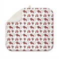 thumbnail image 1 of Red Christmas Car and Flower Pattern Dish Drying Mat for Kitchen 1 Pack, Ultra Absorbent Microfiber Dishes Drainer Mats,16x18in(41x46cm), 1 of 6