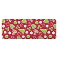 thumbnail image 1 of Red Christmas Decoration Pattern Kitchen Rug Mat,Kitchen Runner Rugs Non Skid Washable,Decorative Kitchen Floor Mats for Kitchen,Sink,Laundry,17"x47.2", 1 of 7