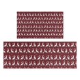 thumbnail image 1 of Red Christmas Deer Pattern Kitchen Rugs Sets Of 2,Anti Fatigue Kitchen Mat Rugs Non Slip Washable,Decorative Kitchen Floor Mats for Kitchen,Sink,Laundry,17"x30"+17"x47", 1 of 7