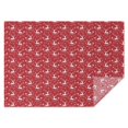 thumbnail image 1 of Red Christmas Deer and Snowflake Pattern Rectangle Tablecloth 60"x84",Waterproof Polyester Rectangle Table Cloth, Wipeable Spillproof Polyester Tablecloth for Dining, Camping, Indoor and Outdoor, 1 of 5