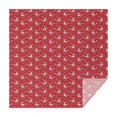 thumbnail image 1 of Red Christmas Deer and Snowflake Pattern Square Tablecloth,Waterproof Square Table Cover,Wipeable Spillproof Washable Table Cover for Home Kitchen Party Decor 52"x52"(132x132cm), 1 of 6