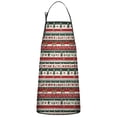 thumbnail image 1 of Red Christmas Deer and Tree Pattern Apron-Garden Aprons for Women with Pockets-Cotton Linen Waterproof Kitchen Cooking Gardening Aprons Adjustable for Kitchen,Cooking,BBQ and Salon 33"x27", 1 of 7