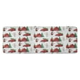 thumbnail image 1 of Red Christmas Farm and Truck Pattern Kitchen Rug Mat,Kitchen Runner Rugs Non Skid Washable,Decorative Kitchen Floor Mats for Kitchen,Sink,Laundry,17"x47.2", 1 of 7