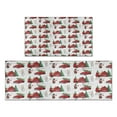 thumbnail image 1 of Red Christmas Farm and Truck Pattern Kitchen Rugs Sets Of 2,Anti Fatigue Kitchen Mat Rugs Non Slip Washable,Decorative Kitchen Floor Mats for Kitchen,Sink,Laundry,17"x30"+17"x47", 1 of 7