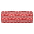 thumbnail image 1 of Red Christmas Folk Pattern Kitchen Rug Mat,Kitchen Runner Rugs Non Skid Washable,Decorative Kitchen Floor Mats for Kitchen,Sink,Laundry,17"x47.2", 1 of 7