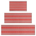 thumbnail image 1 of Red Christmas Folk Pattern Kitchen Rugs Sets Of 3,Kitchen Runner Rugs Non Skid Washable,Decorative Kitchen Floor Mats for Kitchen,Sink,Laundry,17"x30"+ 17"x47" + 17"x59", 1 of 6