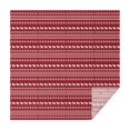 thumbnail image 1 of Red Christmas Folk Pattern Square Tablecloth,Waterproof Square Table Cover,Wipeable Spillproof Washable Table Cover for Home Kitchen Party Decor 42"X42"(107x107cm), 1 of 6