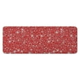 thumbnail image 1 of Red Christmas Gift and Snowflake Pattern Kitchen Rug Mat,Kitchen Runner Rugs Non Skid Washable,Decorative Kitchen Floor Mats for Kitchen,Sink,Laundry,17"x47.2", 1 of 7