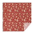 thumbnail image 1 of Red Christmas Gingerbread and Mitten Pattern Square Tablecloth,Waterproof Square Table Cover,Wipeable Spillproof Washable Table Cover for Home Kitchen Party Decor 42"X42"(107x107cm), 1 of 6