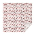 thumbnail image 1 of Red Christmas House and Tree Pattern Square Tablecloth,Waterproof Square Table Cover,Wipeable Spillproof Washable Table Cover for Home Kitchen Party Decor 60"x60"(152x152cm), 1 of 6