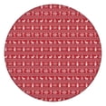 thumbnail image 1 of Red Christmas Knitted Pattern Round Fitted Tablecloth with Elastic Edge,Dining Table Cover Waterproof,Outdoor Round Tablecloth for Camping,Dining,Indoor and Outdoor, 1 of 7