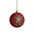 thumbnail image 1 of Red Christmas Ornament Ball 8Cm Shiny Christmas Tree Decoration Christmas Ornament Festival Party Home Decoration 5 Styles, 1 of 4