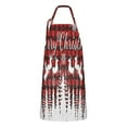 thumbnail image 1 of Red Christmas Apron-Garden Aprons for Women with Pockets-Cotton Linen Waterproof Kitchen Cooking Gardening Aprons Adjustable for Kitchen,Cooking,BBQ and Salon 32"x27", 1 of 7