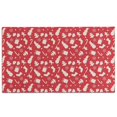 thumbnail image 1 of Red Christmas Pattern Door Rugs,Washable Non Slip Door Mats Indoor,Decorative Door Mats,Entry Mat Indoor for Entrance,Bedroom,Kitchen,Bathroom,17"x30", 1 of 6
