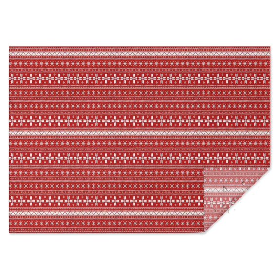 Red Christmas Pattern Rectangle Tablecloth 60"x84",Waterproof Polyester Rectangle Table Cloth, Wipeable Spillproof Polyester Tablecloth for Dining, Camping, Indoor and Outdoor