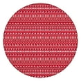 thumbnail image 1 of Red Christmas Pattern Round Fitted Tablecloth with Elastic Edge,Dining Table Cover Waterproof,Outdoor Round Tablecloth for Camping,Dining,Indoor and Outdoor, 1 of 7