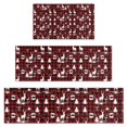 thumbnail image 1 of Red Christmas Plaid Deer and Tree Pattern Kitchen Rugs Sets Of 3,Kitchen Runner Rugs Non Skid Washable,Decorative Kitchen Floor Mats for Kitchen,Sink,Laundry,17"x30"+ 17"x47" + 17"x59", 1 of 6