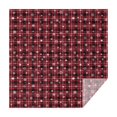 thumbnail image 1 of Red Christmas Plaid and Snowflake Pattern Square Tablecloth,Waterproof Square Table Cover,Wipeable Spillproof Washable Table Cover for Home Kitchen Party Decor 42"X42"(107x107cm), 1 of 6