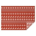 thumbnail image 1 of Red Christmas Reindeer Pattern Rectangle Tablecloth 60"x84",Waterproof Polyester Rectangle Table Cloth, Wipeable Spillproof Polyester Tablecloth for Dining, Camping, Indoor and Outdoor, 1 of 5