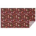thumbnail image 1 of Red Christmas Santa Pattern Rectangle Tablecloth 60"x102",Waterproof Polyester Rectangle Table Cloth, Wipeable Spillproof Polyester Tablecloth for Dining, Camping, Indoor and Outdoor, 1 of 6