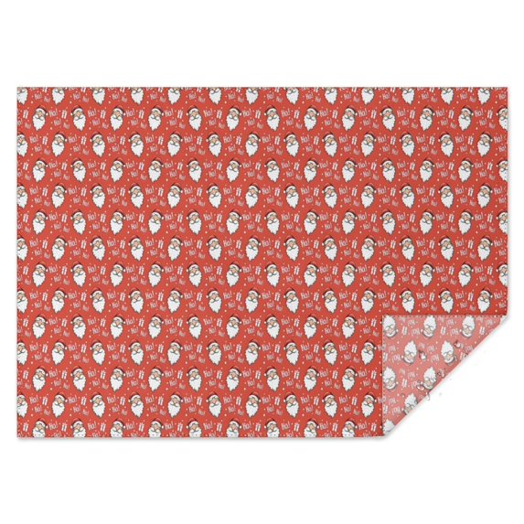 Red Christmas Santa Pattern Rectangle Tablecloth 60"x84",Waterproof Polyester Rectangle Table Cloth, Wipeable Spillproof Polyester Tablecloth for Dining, Camping, Indoor and Outdoor