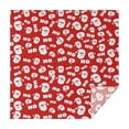 thumbnail image 1 of Red Christmas Santa Pattern Square Tablecloth,Waterproof Square Table Cover,Wipeable Spillproof Washable Table Cover for Home Kitchen Party Decor 42"X42"(107x107cm), 1 of 6