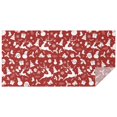 thumbnail image 1 of Red Christmas Silhouette Pattern Rectangle Tablecloth 60"x120",Waterproof Polyester Rectangle Table Cloth, Wipeable Spillproof Polyester Tablecloth for Dining, Camping, Indoor and Outdoor, 1 of 6