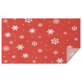 thumbnail image 1 of Red Christmas Snowflake Pattern Rectangle Tablecloth 60"x102",Waterproof Polyester Rectangle Table Cloth, Wipeable Spillproof Polyester Tablecloth for Dining, Camping, Indoor and Outdoor, 1 of 6