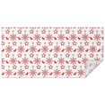 thumbnail image 1 of Red Christmas Snowflake Pattern Rectangle Tablecloth 60"x120",Waterproof Polyester Rectangle Table Cloth, Wipeable Spillproof Polyester Tablecloth for Dining, Camping, Indoor and Outdoor, 1 of 6