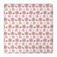 thumbnail image 1 of Red Christmas Snowflake Pattern Square Fitted Tablecloth with Elastic Edge,Square Table Cover,Washable Elastic Table Cover for Home Kitchen Party Decor 36"x36", 1 of 6