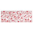 thumbnail image 1 of Red Christmas Snowman Pattern Kitchen Rug Mat,Kitchen Runner Rugs Non Skid Washable,Decorative Kitchen Floor Mats for Kitchen,Sink,Laundry,17"X47", 1 of 5