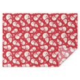 thumbnail image 1 of Red Christmas Snowman Pattern Rectangle Tablecloth 60"x84",Waterproof Polyester Rectangle Table Cloth, Wipeable Spillproof Polyester Tablecloth for Dining, Camping, Indoor and Outdoor, 1 of 5