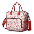 thumbnail image 1 of Red Christmas Snowman Pattern Womens Lunch Box for Work,Insulated Large Lunch Bag for Tween and Teen,Loncheras Para Mujer,Leakproof Adult Lunch Bag for Work,Beach,Travel,Picnic,Camping, 1 of 7