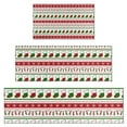 thumbnail image 1 of Red Christmas Stocking and Snowflake Pattern Kitchen Rugs Sets Of 3,Kitchen Runner Rugs Non Skid Washable,Decorative Kitchen Floor Mats for Kitchen,Sink,Laundry,17"x30"+ 17"x47" + 17"x59", 1 of 6