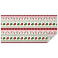thumbnail image 1 of Red Christmas Stocking and Snowflake Pattern Rectangle Tablecloth 60"x120",Waterproof Polyester Rectangle Table Cloth, Wipeable Spillproof Polyester Tablecloth for Dining, Camping, Indoor and Outdoor, 1 of 6