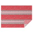 thumbnail image 1 of Red Christmas Striped Pattern Rectangle Tablecloth 60"x84",Waterproof Polyester Rectangle Table Cloth, Wipeable Spillproof Polyester Tablecloth for Dining, Camping, Indoor and Outdoor, 1 of 5