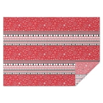 Red Christmas Striped Pattern Rectangle Tablecloth 60"x84",Waterproof Polyester Rectangle Table Cloth, Wipeable Spillproof Polyester Tablecloth for Dining, Camping, Indoor and Outdoor