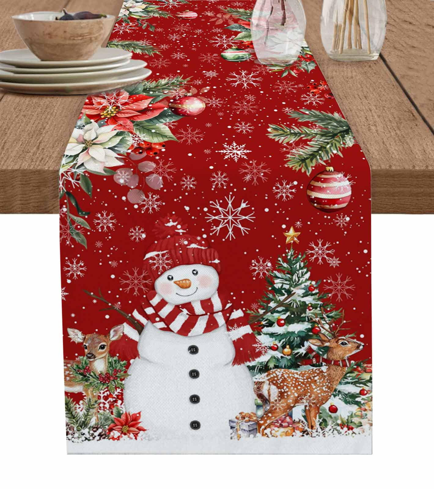 Christmas Table Runner 108 Inches