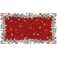 thumbnail image 1 of Red Christmas Tablecloth Rectangle 60x102 Inch, Winter Xmas Snowman Santa Christmas Tree Table Cloth Cover Rectangle Table Washable, Holiday Christmas Tablecloths for Rectangle Tables, 1 of 1