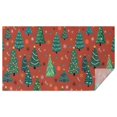 thumbnail image 1 of Red Christmas Tree and Ornament Pattern Rectangle Tablecloth 60"x102",Waterproof Polyester Rectangle Table Cloth, Wipeable Spillproof Polyester Tablecloth for Dining, Camping, Indoor and Outdoor, 1 of 6