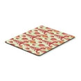 thumbnail image 1 of Red Christmas Tree & Ornaments Mouse Pad - Hot Pad or Trivet, 1 of 1