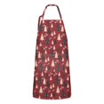 thumbnail image 1 of Red Christmas Tree Apron-Garden Aprons for Women with Pockets-Cotton Linen Waterproof Kitchen Cooking Gardening Aprons Adjustable for Kitchen,Cooking,BBQ and Salon 32"x27", 1 of 7