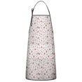 thumbnail image 1 of Red Christmas Tree Pattern Apron-Garden Aprons for Women with Pockets-Cotton Linen Waterproof Kitchen Cooking Gardening Aprons Adjustable for Kitchen,Cooking,BBQ and Salon 33"x27", 1 of 7