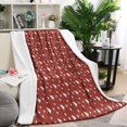 thumbnail image 1 of Red Christmas Tree Pattern Blanket,Comfortable Soft Flannel Throw Blanket,All Season,Warm Lightweight Blankets for Sofa Bed Couch Living Room Chair,40"x50", 1 of 4