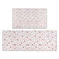 thumbnail image 1 of Red Christmas Tree Pattern Kitchen Rugs Sets Of 2,Anti Fatigue Kitchen Mat Rugs Non Slip Washable,Decorative Kitchen Floor Mats for Kitchen,Sink,Laundry,17"x30"+17"x47", 1 of 7