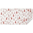 thumbnail image 1 of Red Christmas Tree Pattern Rectangle Tablecloth 60"x120",Waterproof Polyester Rectangle Table Cloth, Wipeable Spillproof Polyester Tablecloth for Dining, Camping, Indoor and Outdoor, 1 of 6
