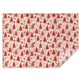 thumbnail image 1 of Red Christmas Tree Pattern Rectangle Tablecloth 60"x84",Waterproof Polyester Rectangle Table Cloth, Wipeable Spillproof Polyester Tablecloth for Dining, Camping, Indoor and Outdoor, 1 of 5