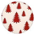 thumbnail image 1 of Red Christmas Tree Pattern Round Fitted Tablecloth with Elastic Edge,Dining Table Cover Waterproof,Outdoor Round Tablecloth for Camping,Dining,Indoor and Outdoor, 1 of 7